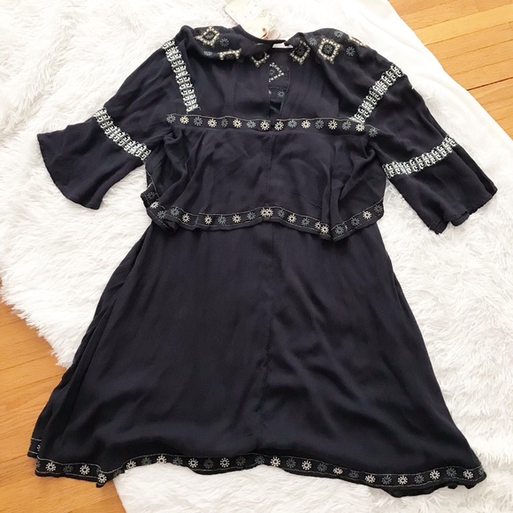 Chelsea & Violet Cross Stitch Boho Dress NWT ✨ - Picture 2 of 6